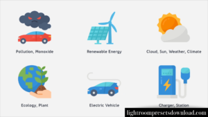 Videohive – 36 Global Warming Modern Flat Animated Icons – MOGRT – 36825811