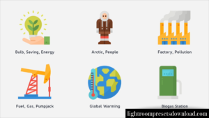 Videohive – 36 Global Warming Modern Flat Animated Icons – MOGRT – 36825811