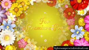Videohive – Spring Flowers Titles – Premiere Pro – 38303559
