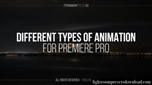 Typography Text Titles V2 Premiere Pro – Video Template – 34487154