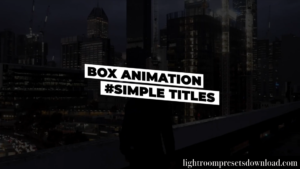 Box Titles I Premiere Pro – Video Template – 38815706