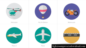 Transportation Animation Icons | Premiere Pro MOGRT – Video Template – 38759887