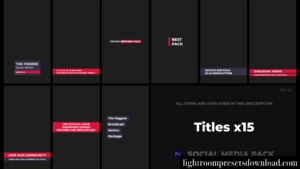 Videohive – DADA – Media Motion Graphics Pack | Premiere Pro – 37638226