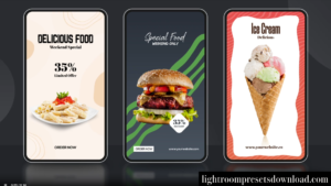 Instagram Stories | Food Promo V.02 | Suite 26 | MOGRT – Video Template – 38906200