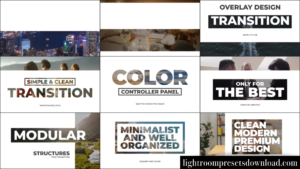Overlay Title Transitions | Premiere Pro – Video Template – 38839713