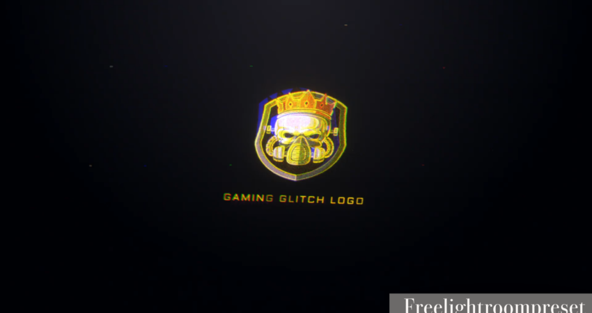 Videohive Gaming Glitch Logo 38550345