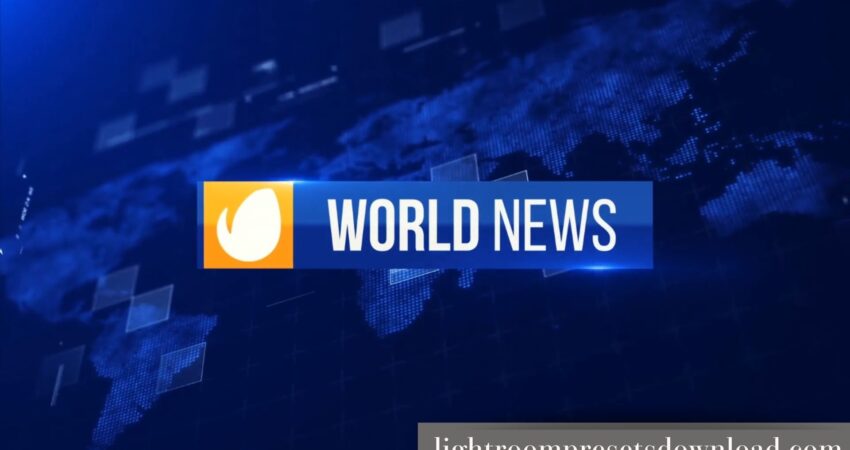 Videohive – World News Opener – 37236761