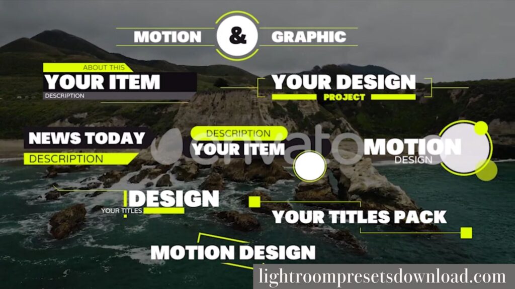 Videohive – Modern Titles – 38384210