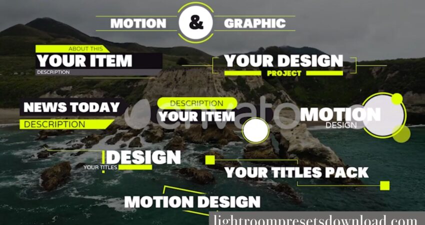 Videohive – Modern Titles – 38384210