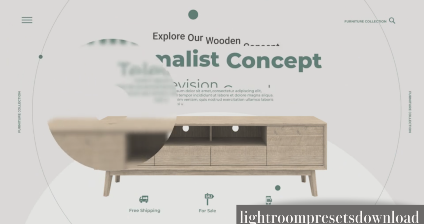 Videohive – Sustainable Furniture – 38360017