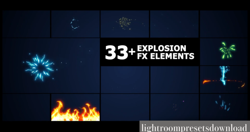 Videohive – Flash FX Elements Pack | Premiere Pro MOGRT – 38443170