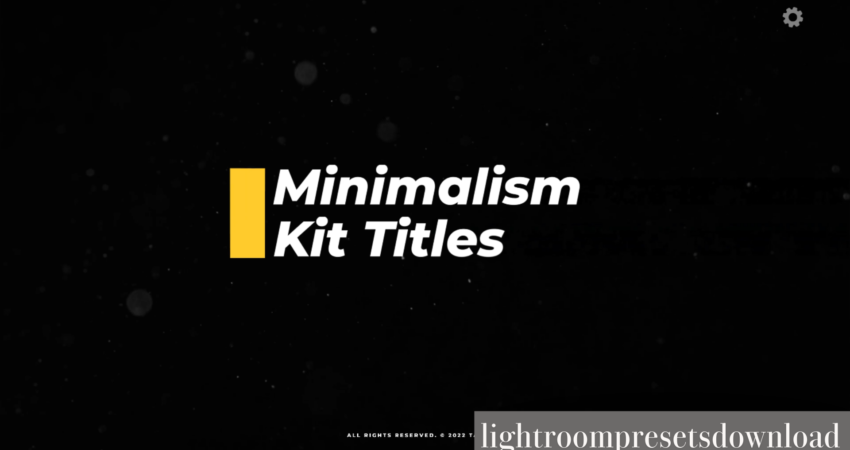 Videohive – Minimal Titles | Premiere Pro – 38415963