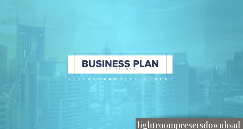 Videohive – Business Plan Intro – 38342486