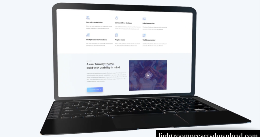 Videohive – Website Promo. Laptop Mockup v1.2 – 38670799