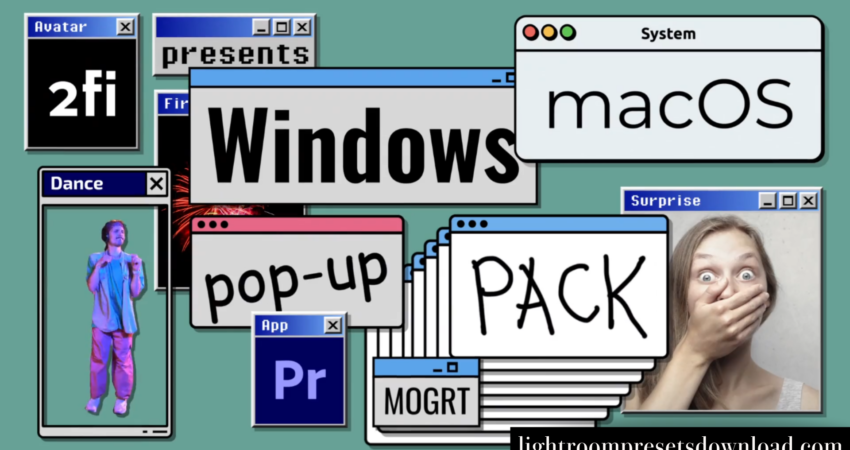 Videohive – Windows / macOS Pop-up Pack | Premiere Pro – 38309473