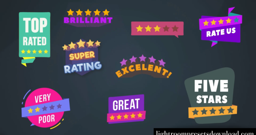 Videohive – Five Stars Rating Badges [Premiere Pro] – 38308232