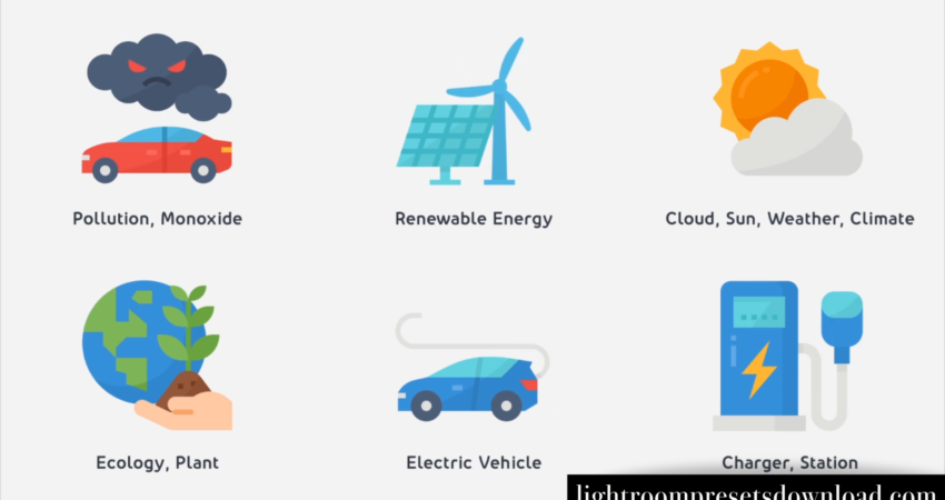 Videohive – 36 Global Warming Modern Flat Animated Icons – MOGRT – 36825811