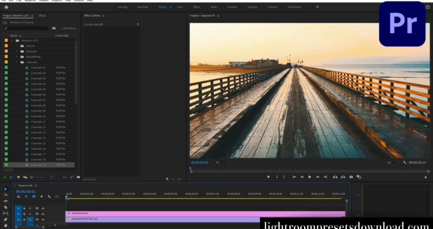 Videohive – LUTs Color Presets for Premiere Pro – 37275661