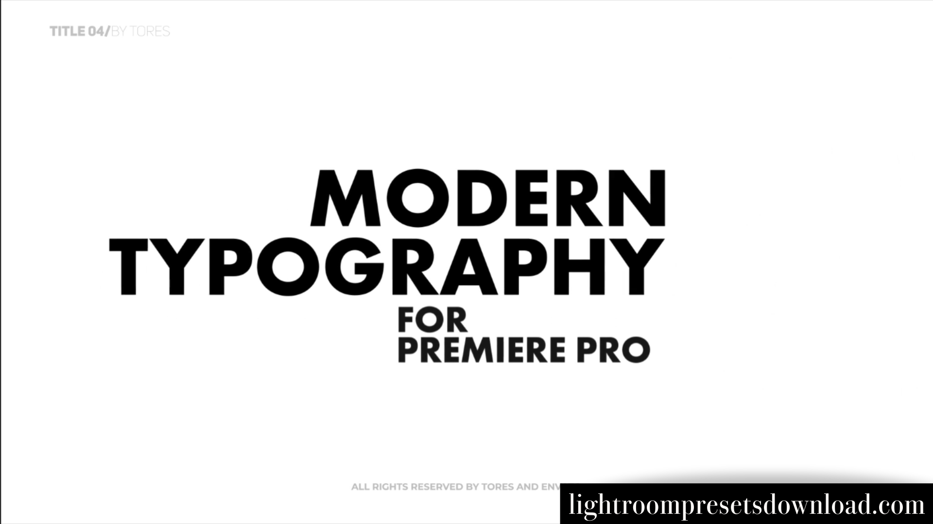 Kinetic Typography Titles – Kineton Premiere Pro – Video Template – 30602690