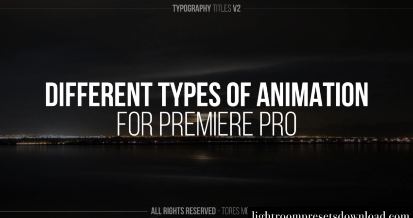 Typography Text Titles V2 Premiere Pro – Video Template – 34487154