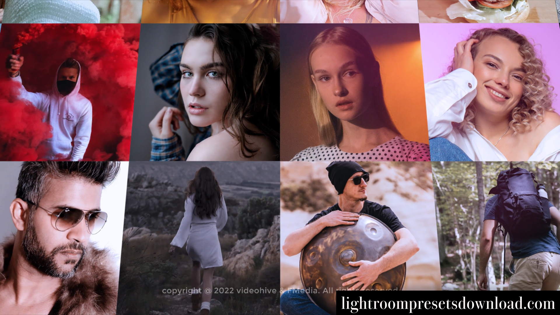 38 Videohive Vlog Mosaic Logo Opener 37708251