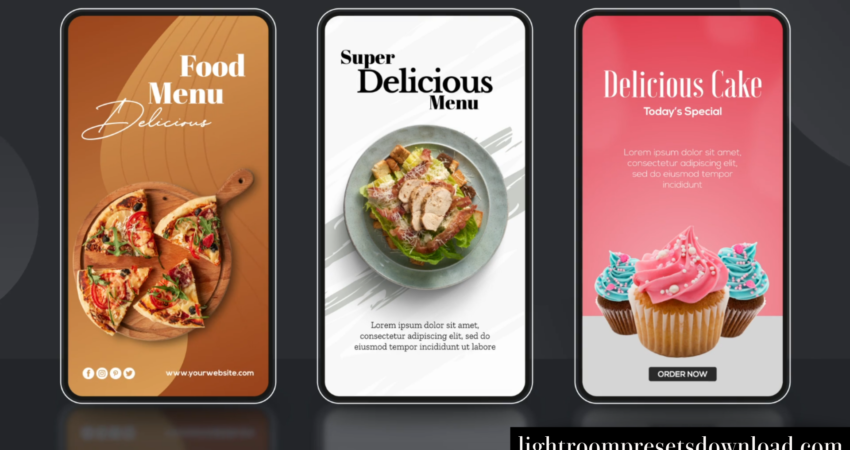 Instagram Stories | Food Promo V.04 | Suite 28 | MOGRT – Video Template – 38906302