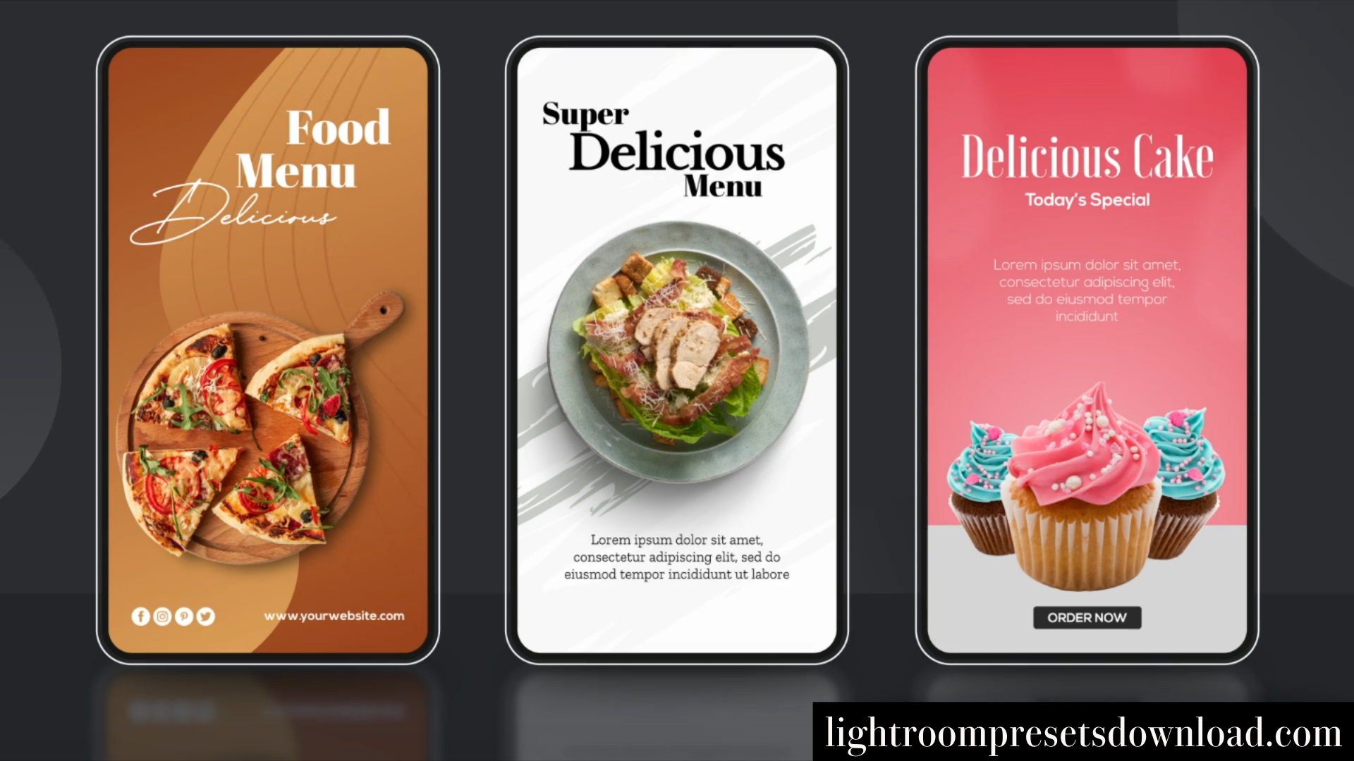 Instagram Stories | Food Promo V.04 | Suite 28 | MOGRT – Video Template – 38906302