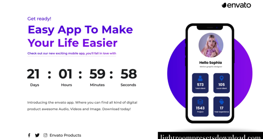 Full Screen Countdown Timers – Video Template – 38830836