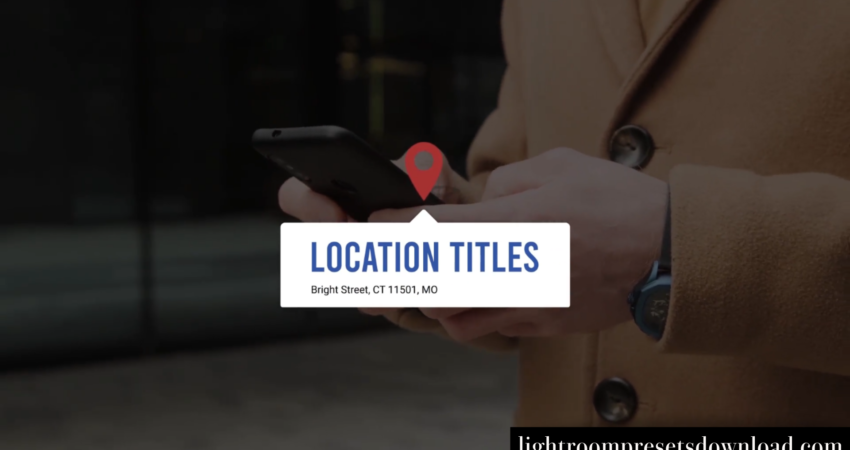 Location Pin Titles for Premiere Pro – Video Template – 38883862